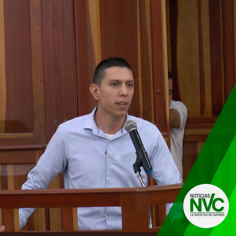 Daniel Alejandro Rojas elegido secretario general del Concejo de Cartago